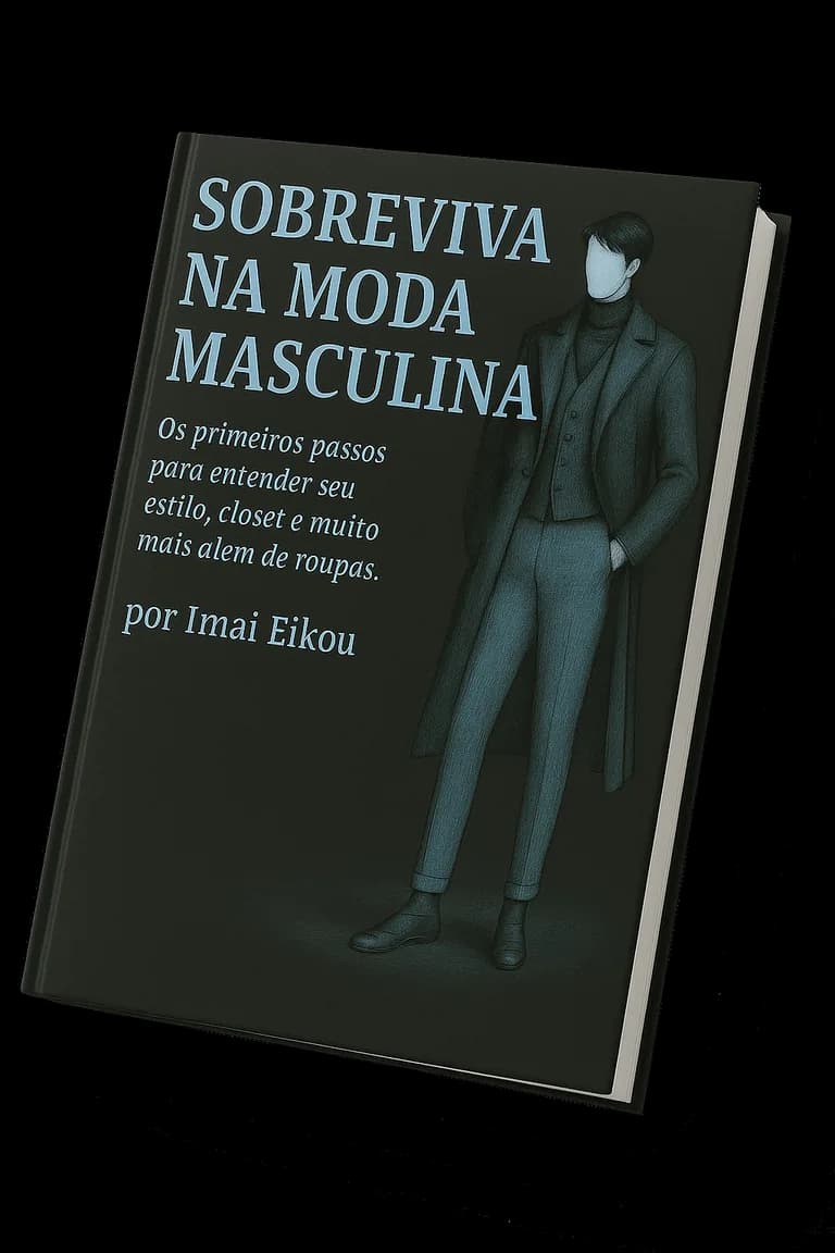 Capa do livro Sobreviva na Moda Masculina por Imai Eikou